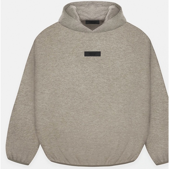 Fear of God Heather Grey Hoodie - Picture 6 of 7